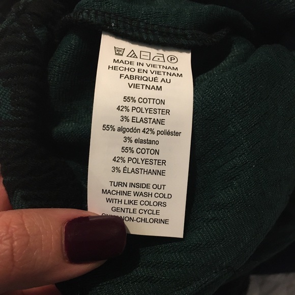 Michael Kors Black Jacquard Leaf Skirt size MED - Picture 8 of 8